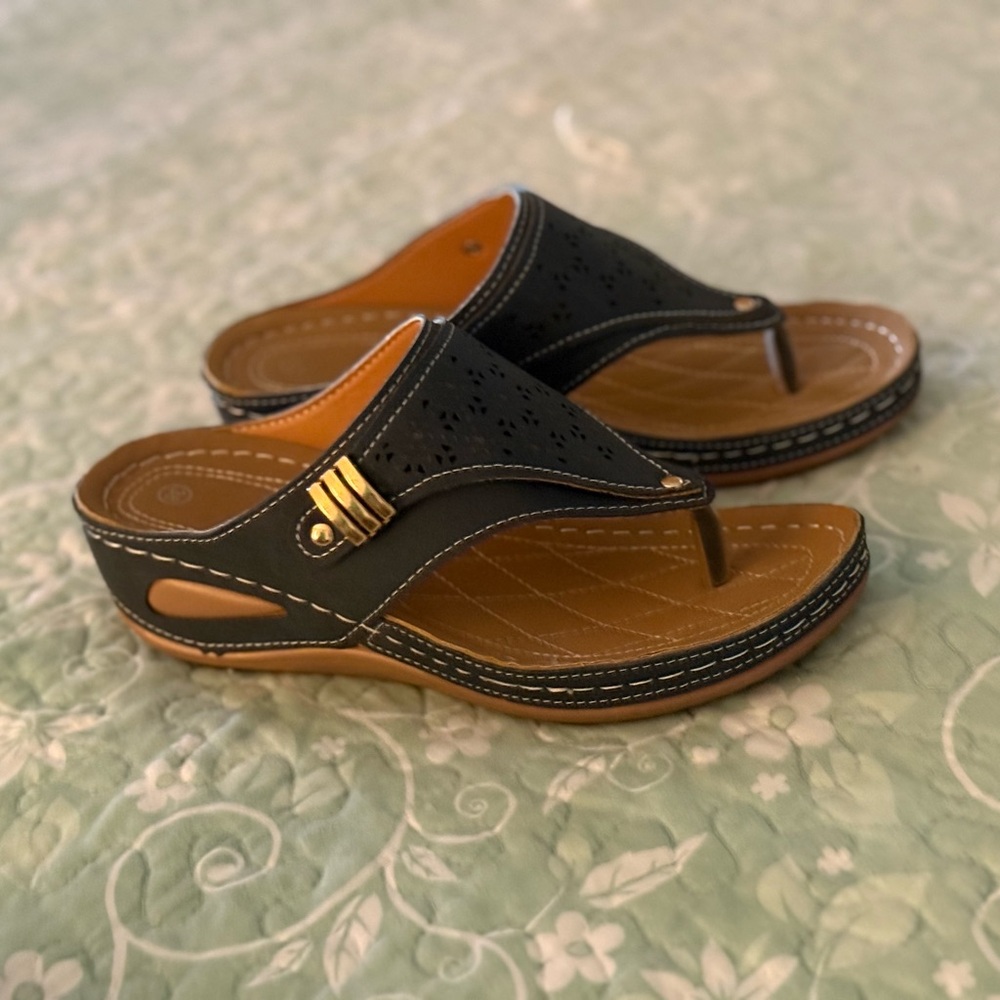 Elegant Black Women's Sandals